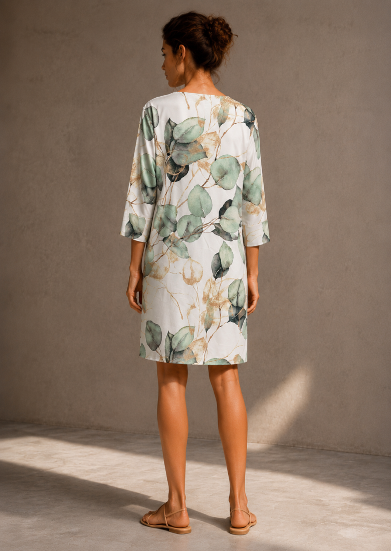 Botanic_print_knee_dress_back