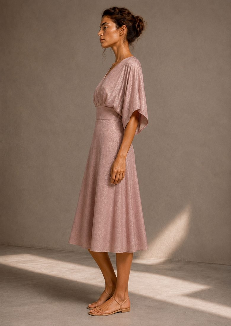 Elegant_midi_pink_dress_side1